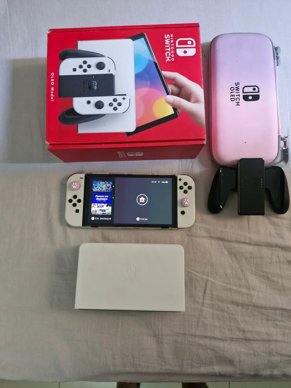Nintendo Switch OLED - Seminovo - Foto 2