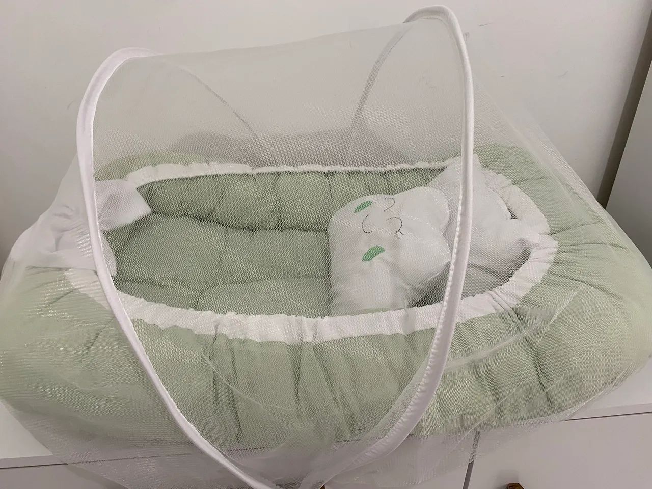 Vendo ninho regulável com mosquiteiro 100$
