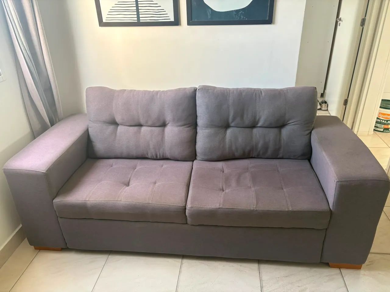Sofá seminovo em ótimo estado  - Foto 2