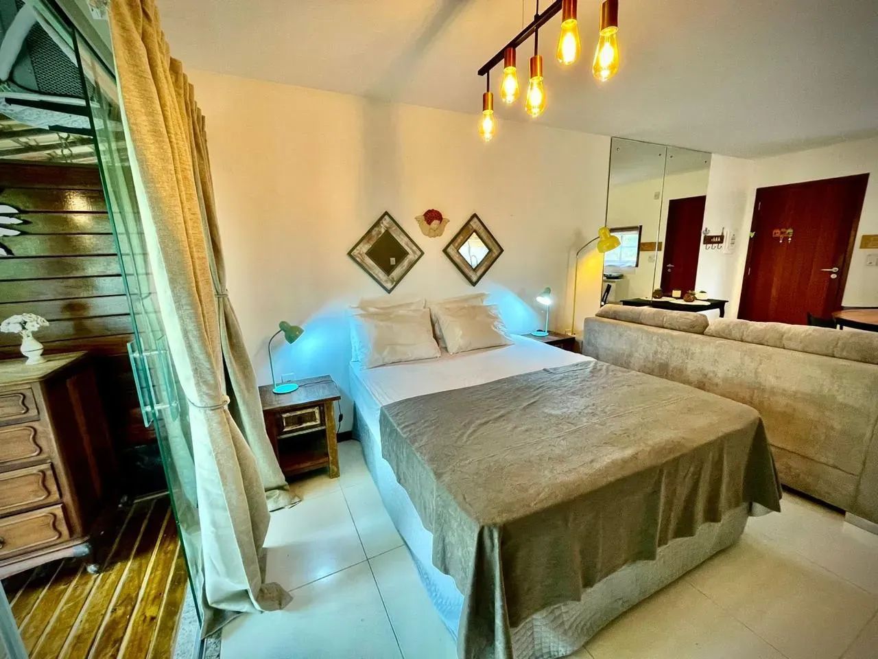 VILLAS DO PRATAGY - MARAVILHOSO QUARTO E SALA COM JACUZZI - Foto 5