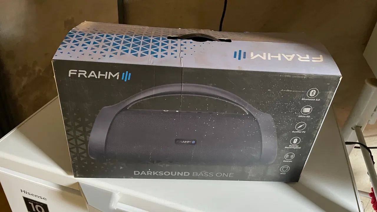 Vendo Caixa Bluetooth Frahm Darksound One Bass  - Foto 3