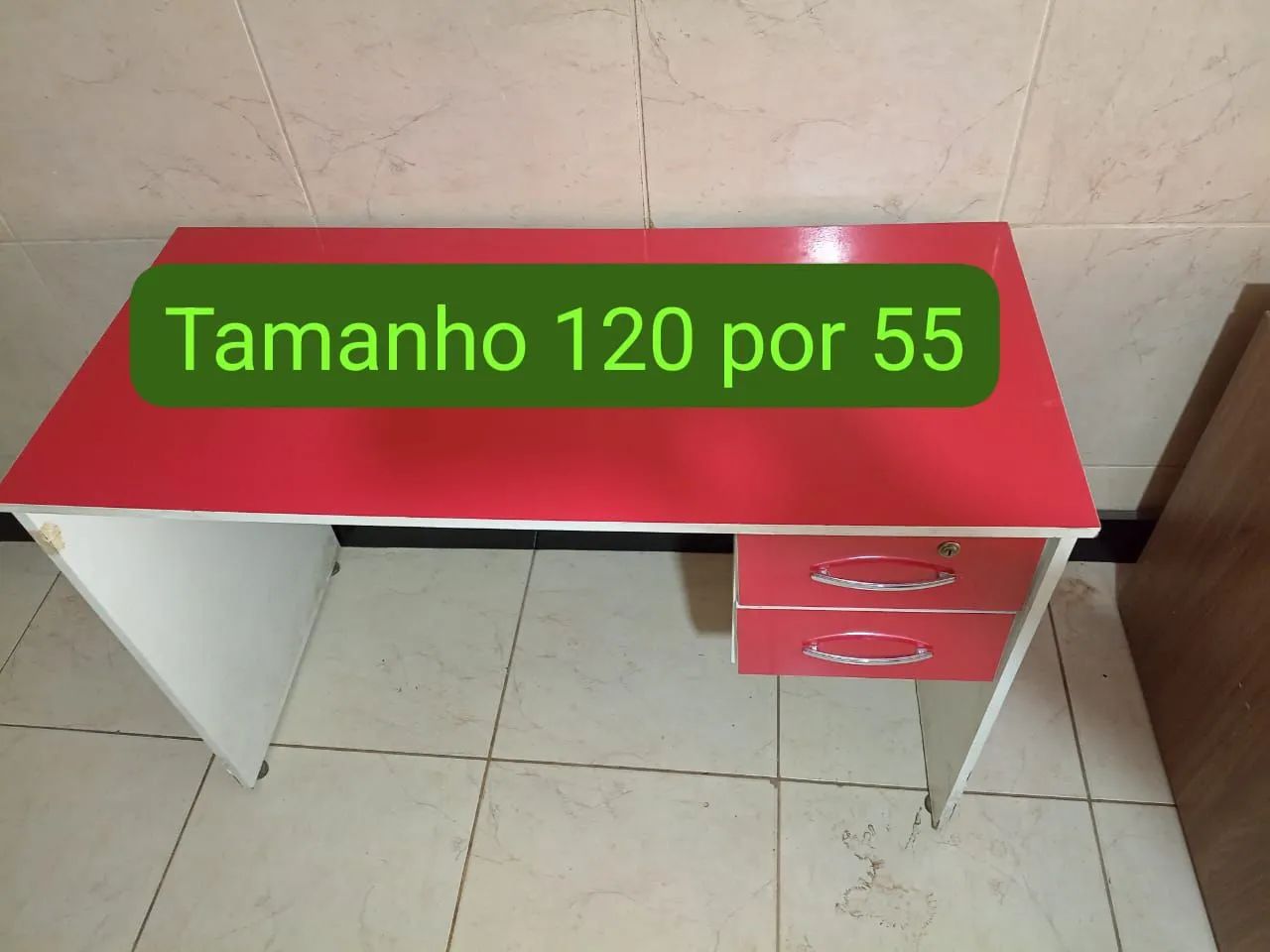 Mesa com 2 gavetas TOP 