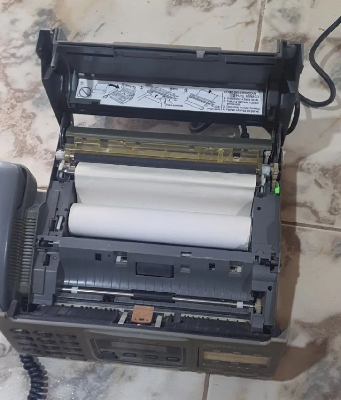 Telefone Antigo Fax Panasonic - Foto 4