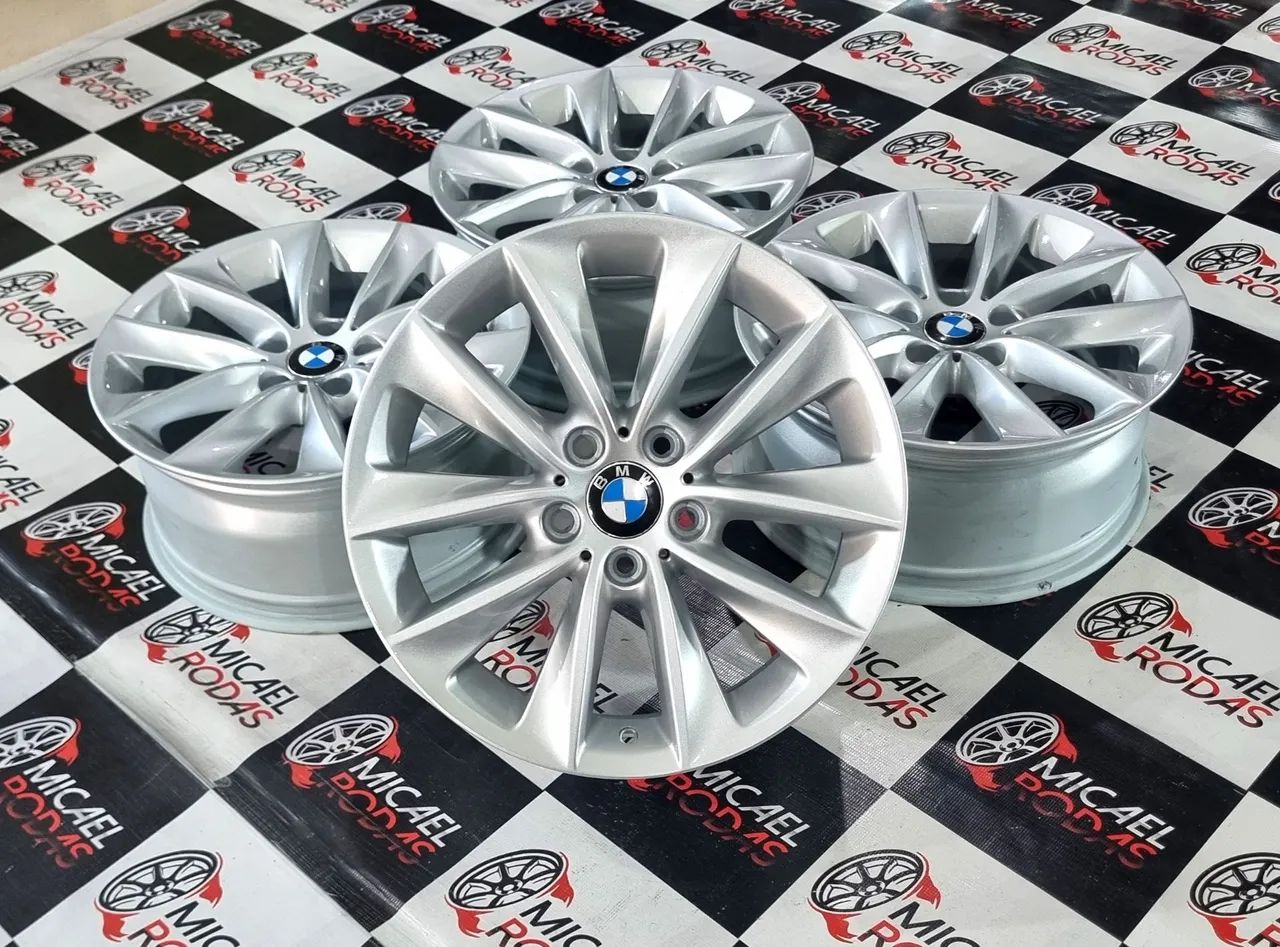 Jogo de rodas 18 Bmw x3 X4 320 323 325 Originais Zeradas 5x120