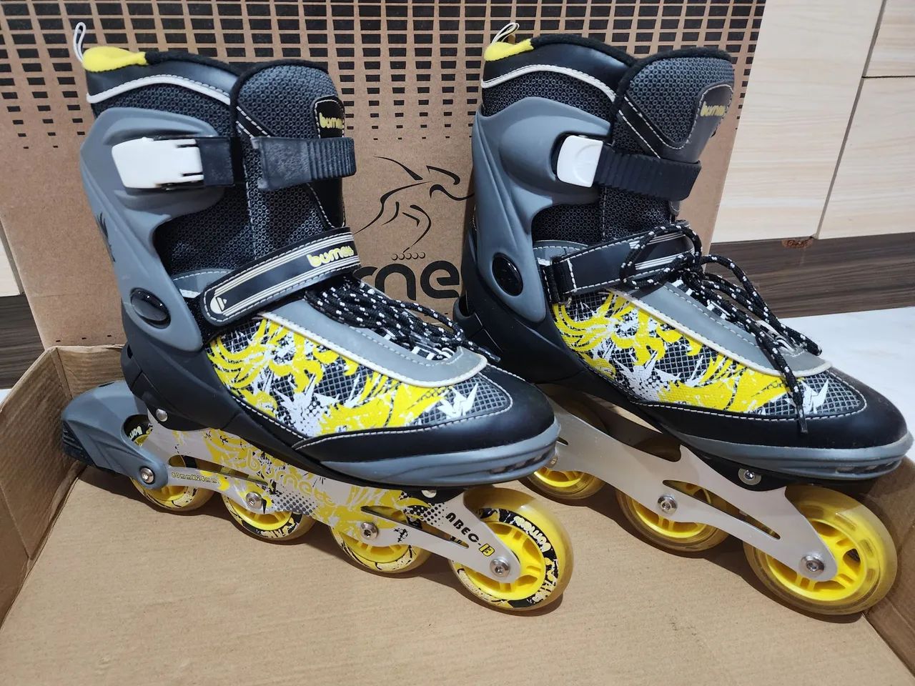Roller patins burnett - ATENÇÃO LEI A DESCRIÇÃO - Foto 6