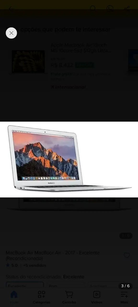 MACBOOK AIR 2017 SONOMA - Foto 3