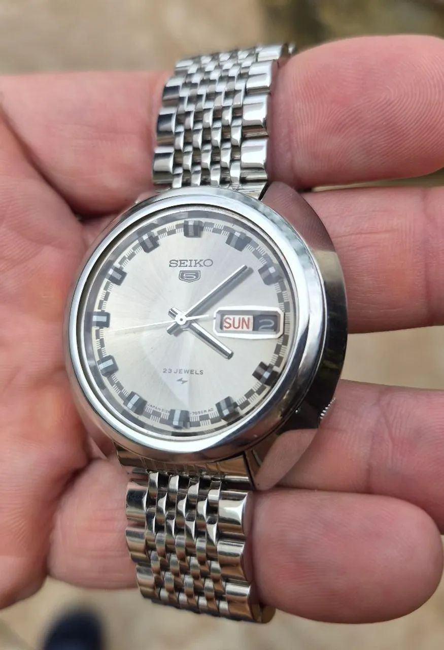 Relógio seiko 5 automático vintage - Foto 2