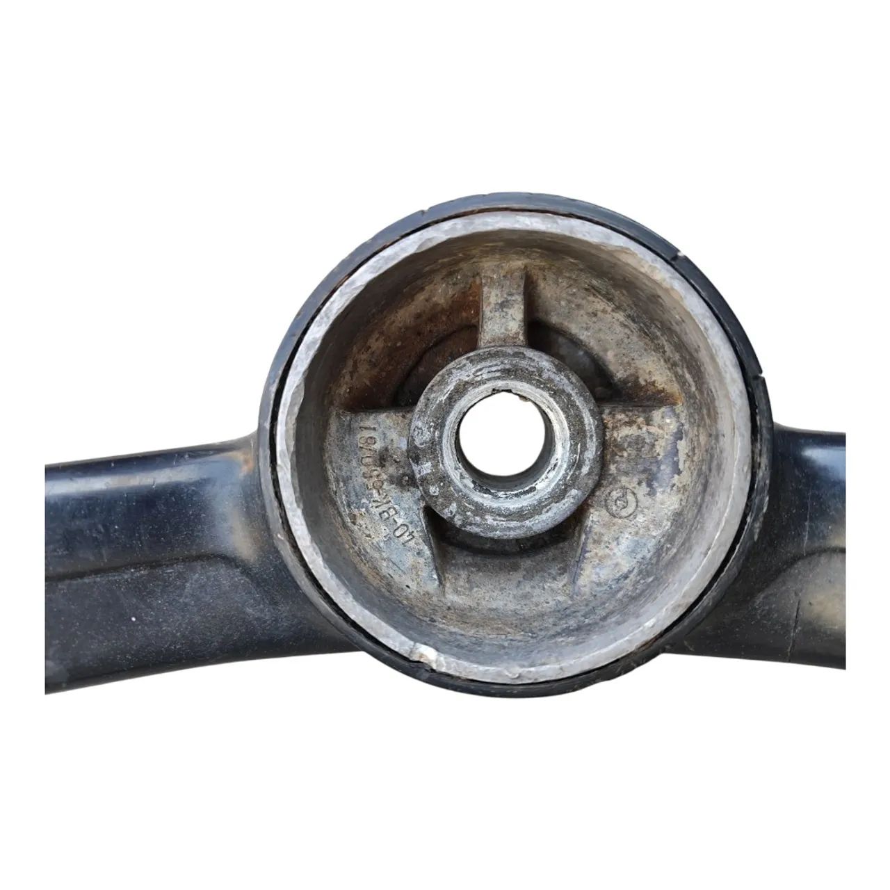 Volante Motorista Caminhão Original Mb 1113 Chavetado Preto - Foto 4