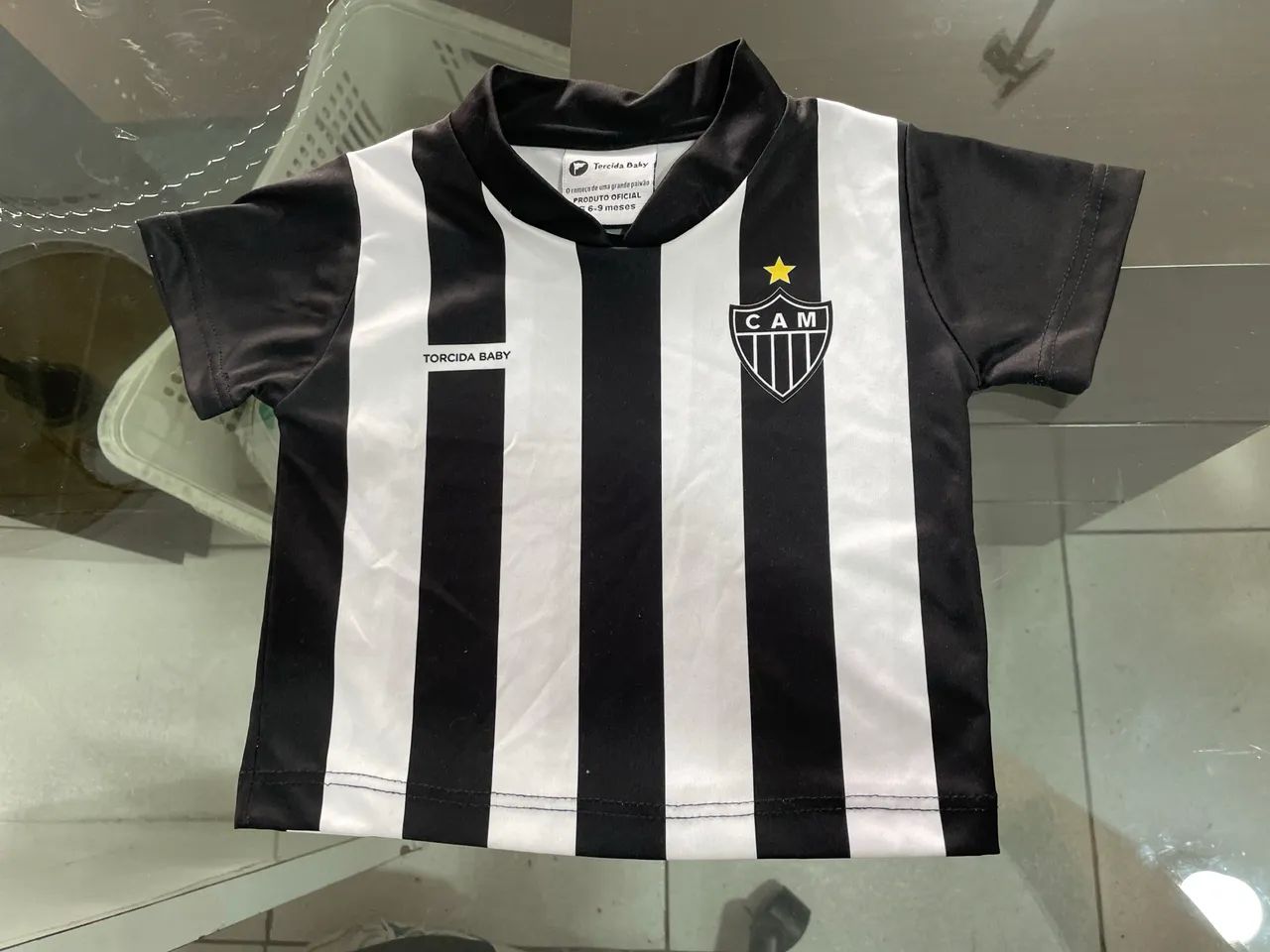 Conjunto Camisa de Time e Meia Atlético Mineiro - Foto 2