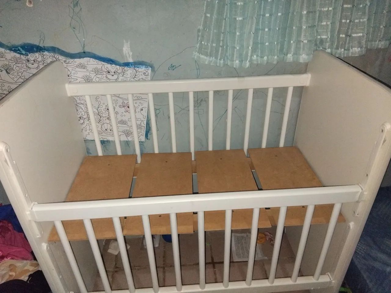 Mini berço retráti pouco usado 