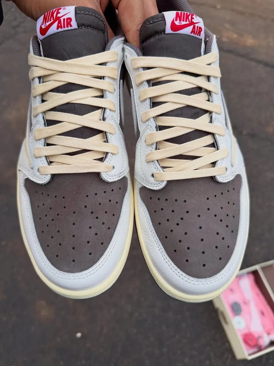 Tênis Jordan Travis Scott reverse mocha TAM 41 - Foto 4