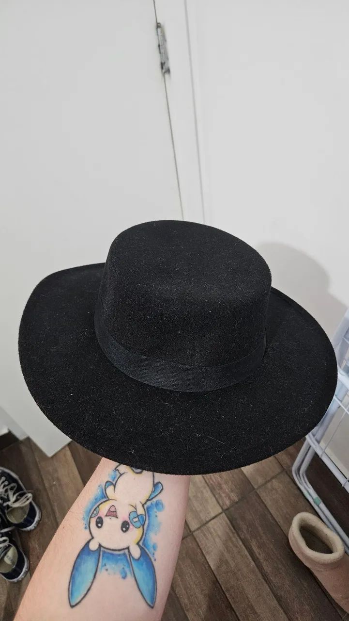 Chapéu Boater Palheta Tendencia Out-inv Aba feltro