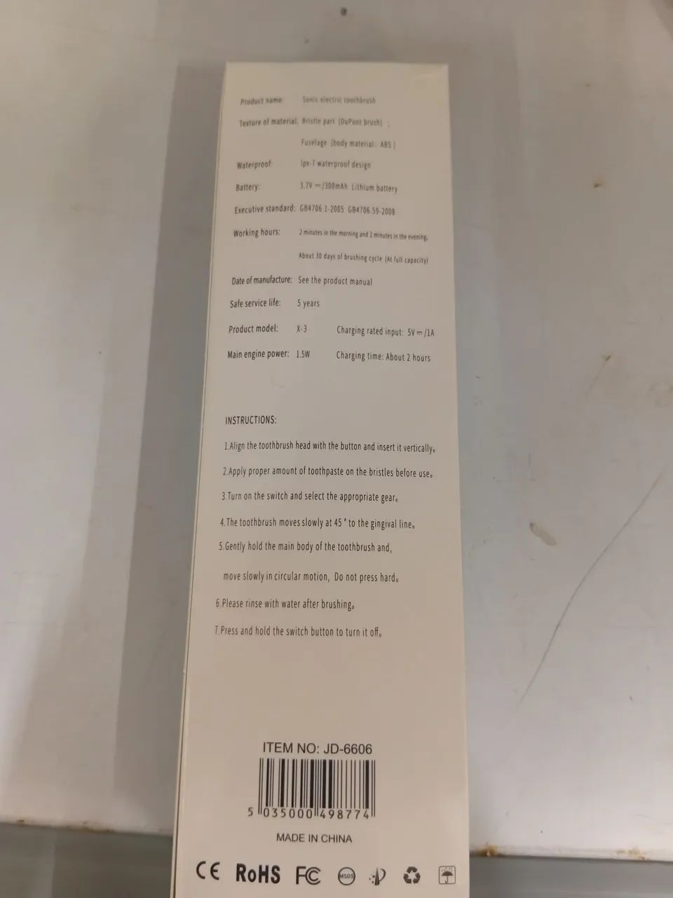 Escova de dente elétrica na caixa - Foto 2