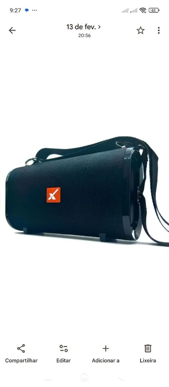 CAIXA DE SOM BLUETOOTH  - Foto 2