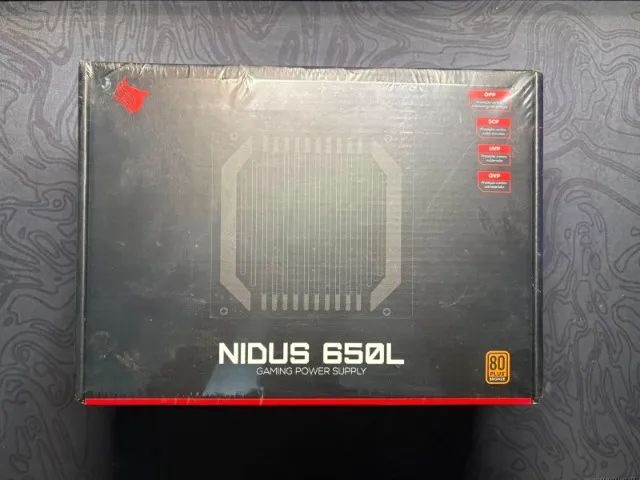 Fonte Pichau Nidus 650L 650W - Nova na Caixa e Lacrada - Foto 5