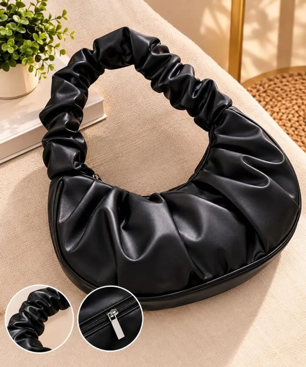 Bolsa Preta Feminina Nova