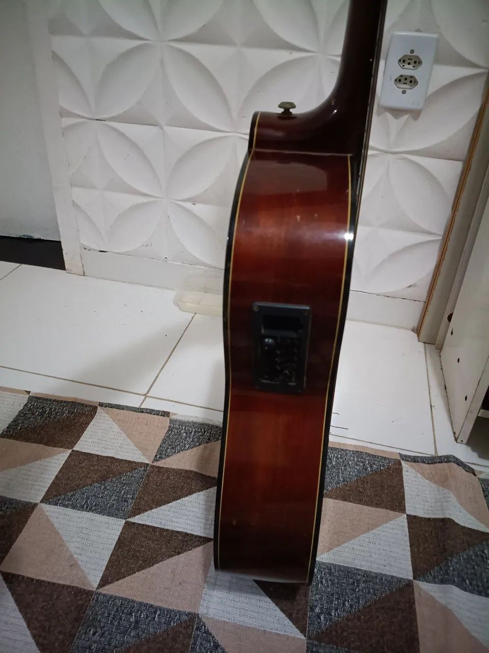 Violão Eletroacústico Eagle CH 800 Nylon Perfeito Estado - Foto 3