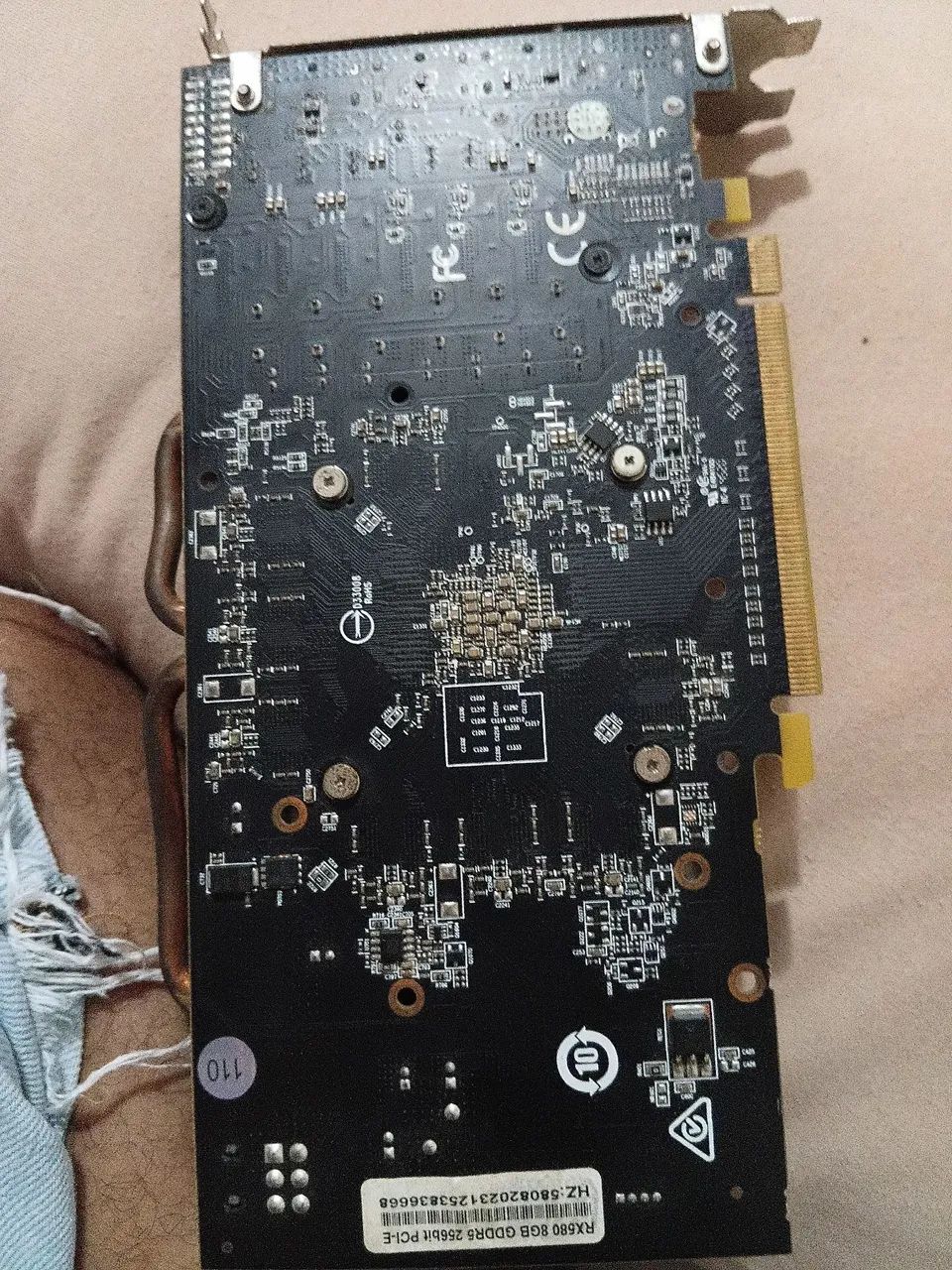 Placa de vídeo RX 580 COM DEFEITO !!! - Foto 2