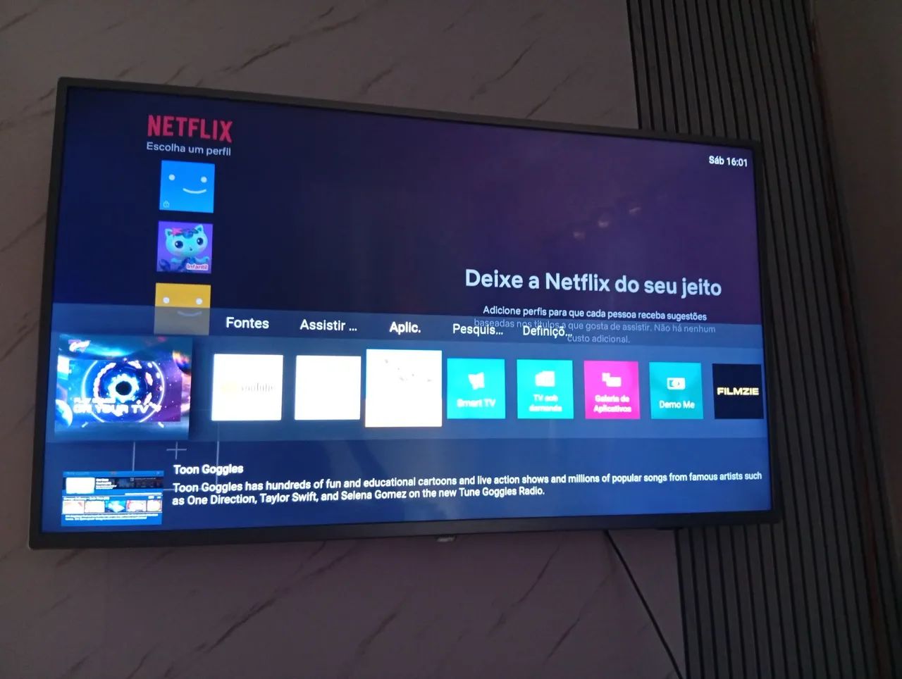 Tv Smart Philips 50 polegadas  - Foto 4