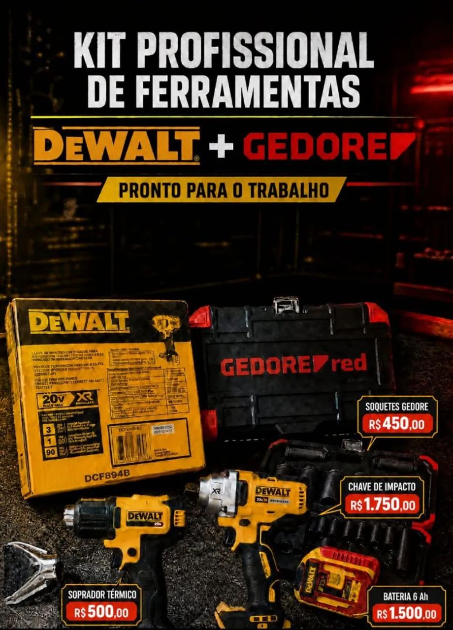 Ferramentas Dewalt 