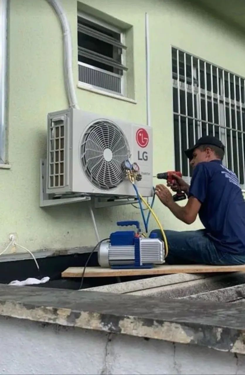 Instalação e manutenção de ar condicionado 