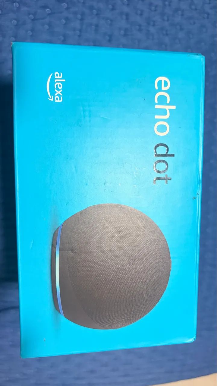 Amazon Echo Dot Echo Dot 4th Gen com assistente virtual Alexa  - Foto 3
