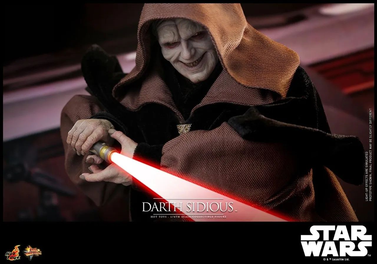 ホットトイズ MMS745 ダース・シディアス1/6 Darth Sidious Hot Toys MMS745 Darth Sidious 1/6 - Hobbies e coleções - Imirim