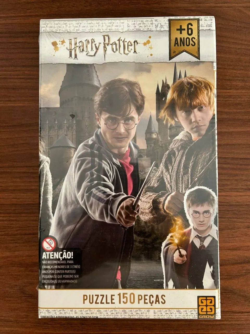 Quebra Cabeças Harry Potter 150 peças 