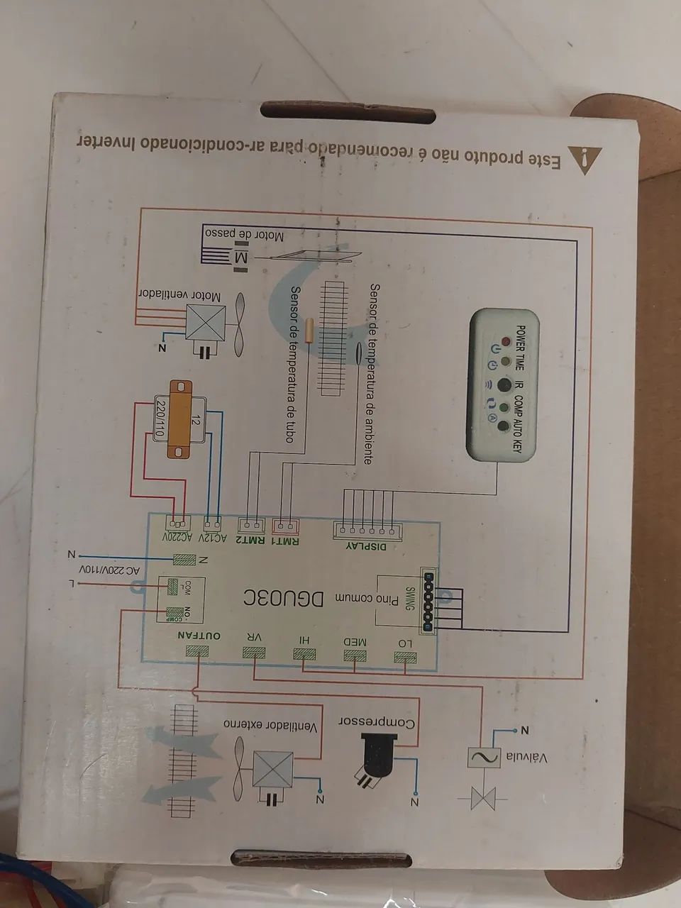 Controle remoto universal com placa eletrônica  - Foto 4
