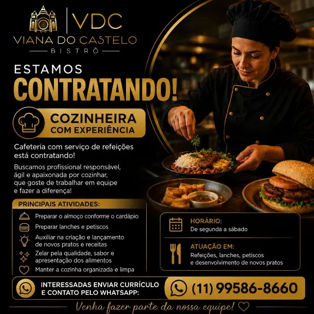 cozinheiro (a)