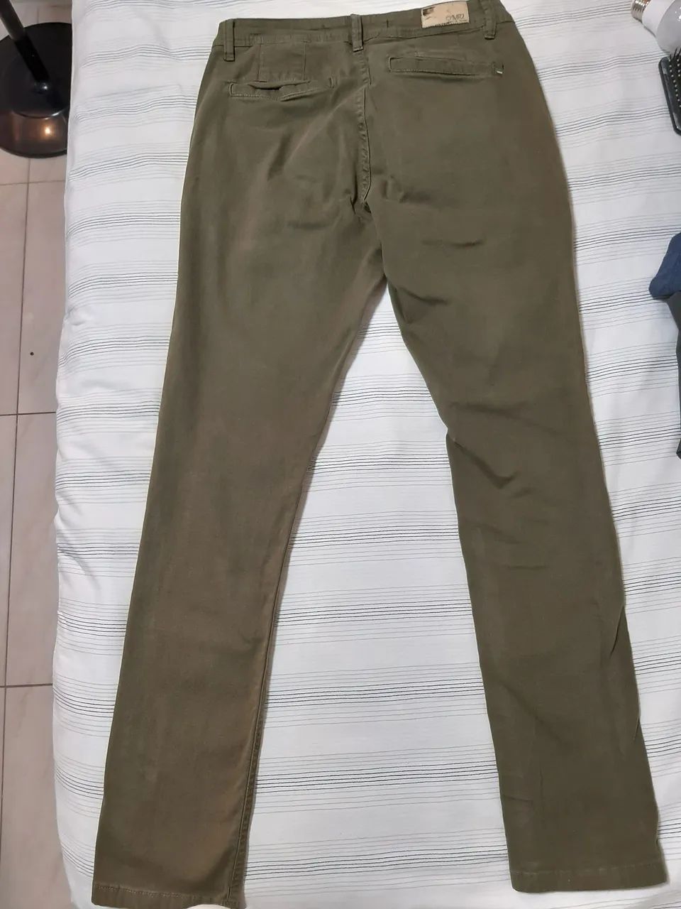 Calça verde de brim MR2 - Foto 4
