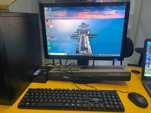 Computador Completo Core i3 4gb e SSD120gb com Garantia de 6 meses e Entrega Grátis