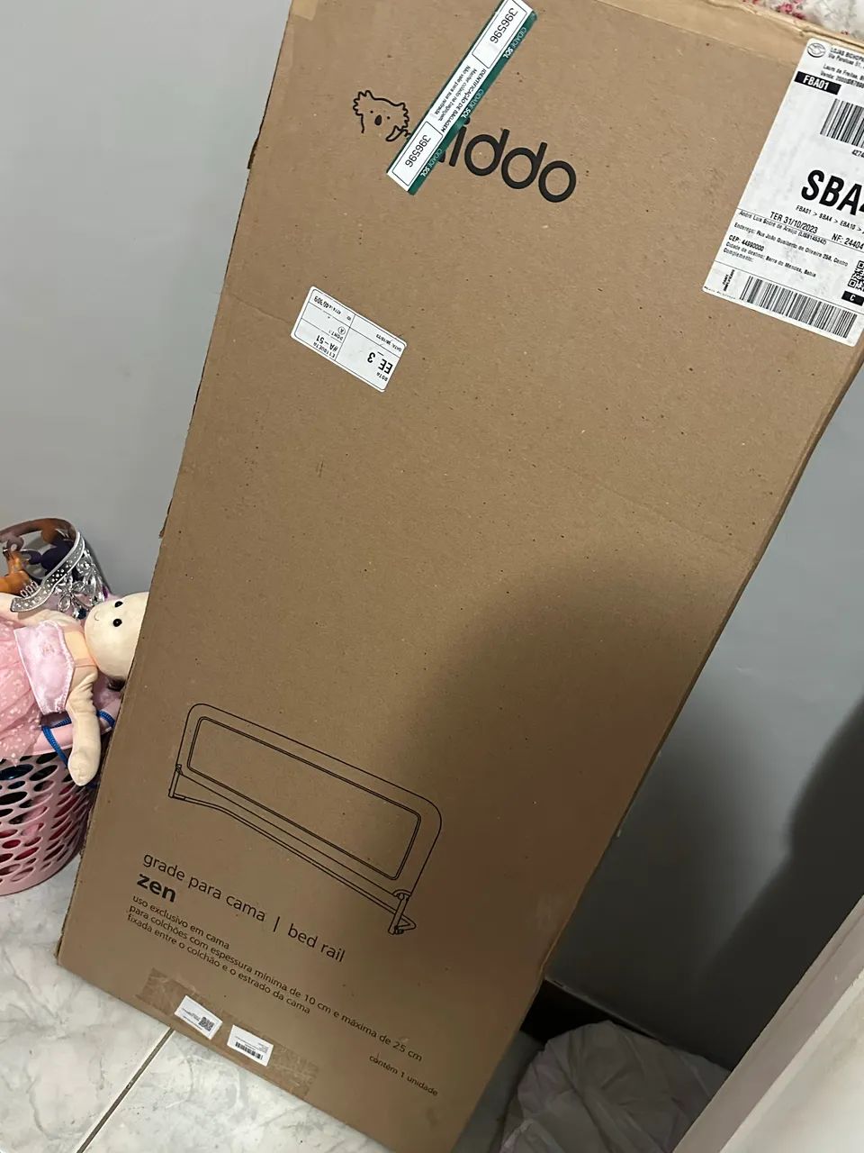 Grade de cama para proteção infantil Kiddo NOVA - Foto 3