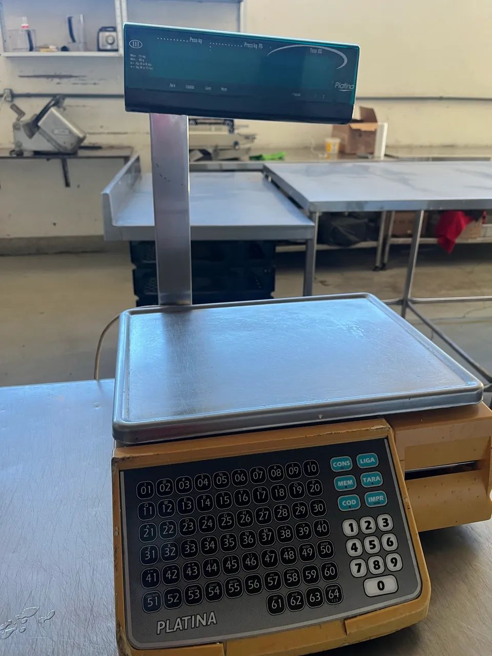 Balança etiquetadora 
