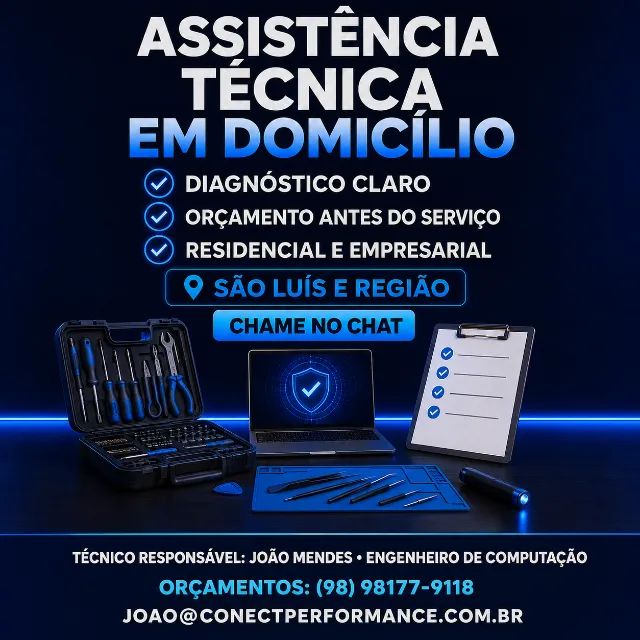 Manutenção e Formatação de Computadores e Notebooks em Domicílio São Luís - Foto 5