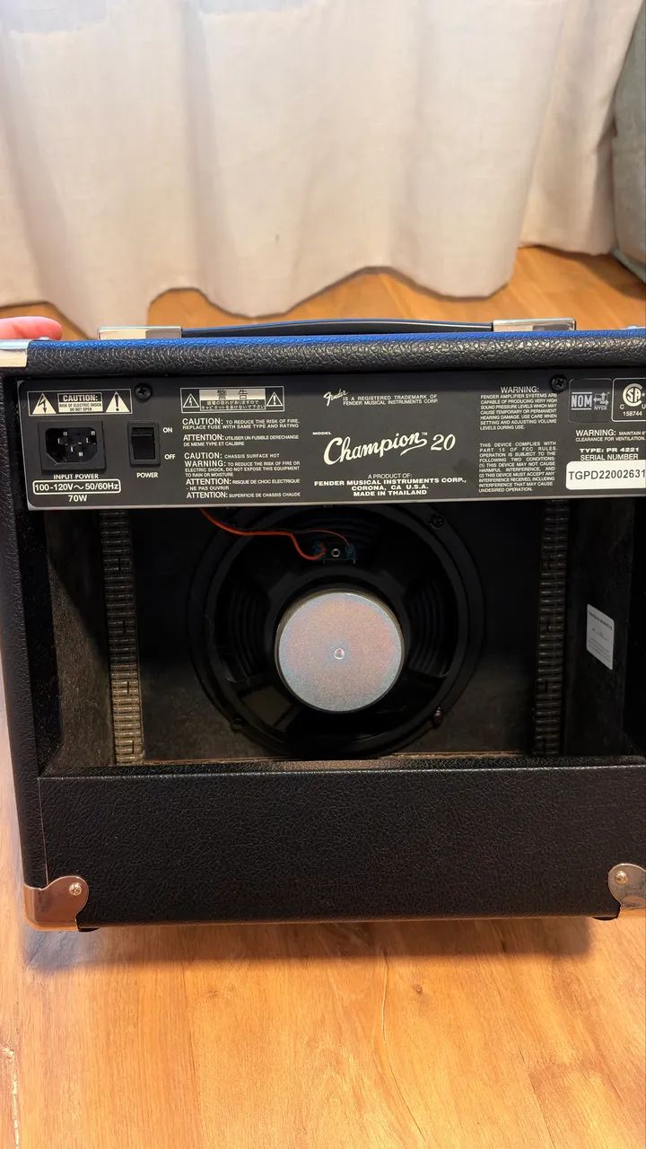 Fender Champion 20 amplificador - Foto 3