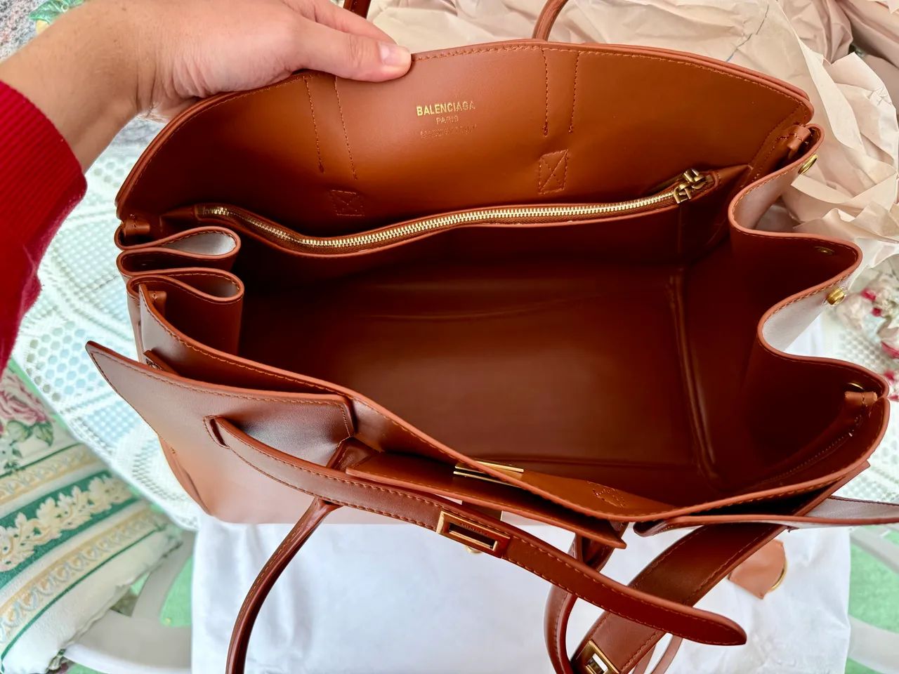 Bolsa Balenciaga Marrom - Foto 5
