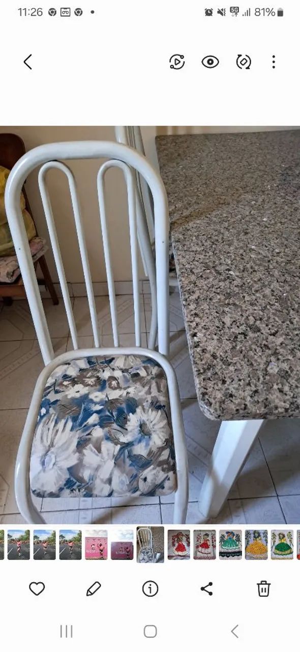 Mesa de jantar/ granito