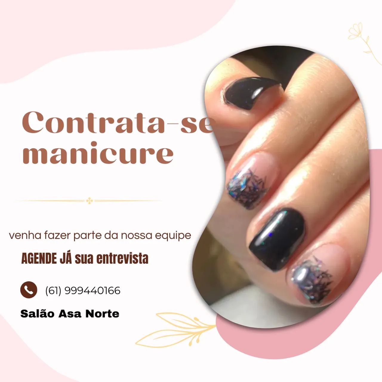 Vaga de manicure 1.800,00