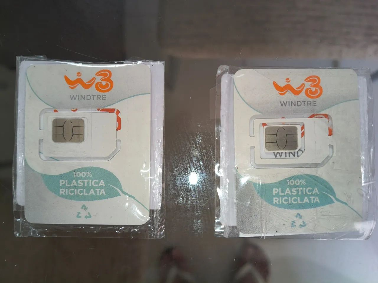 2 Chips Wind 3 - Europa, comprado na Itália 200 GB cada um  válidos até 02 agosto, 