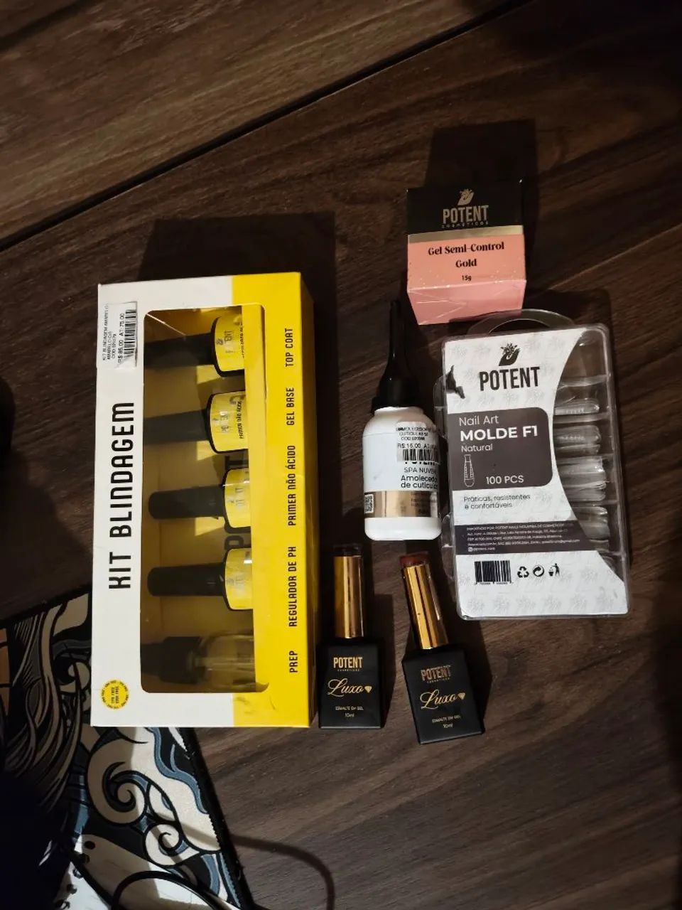 Kit de unhas em gel