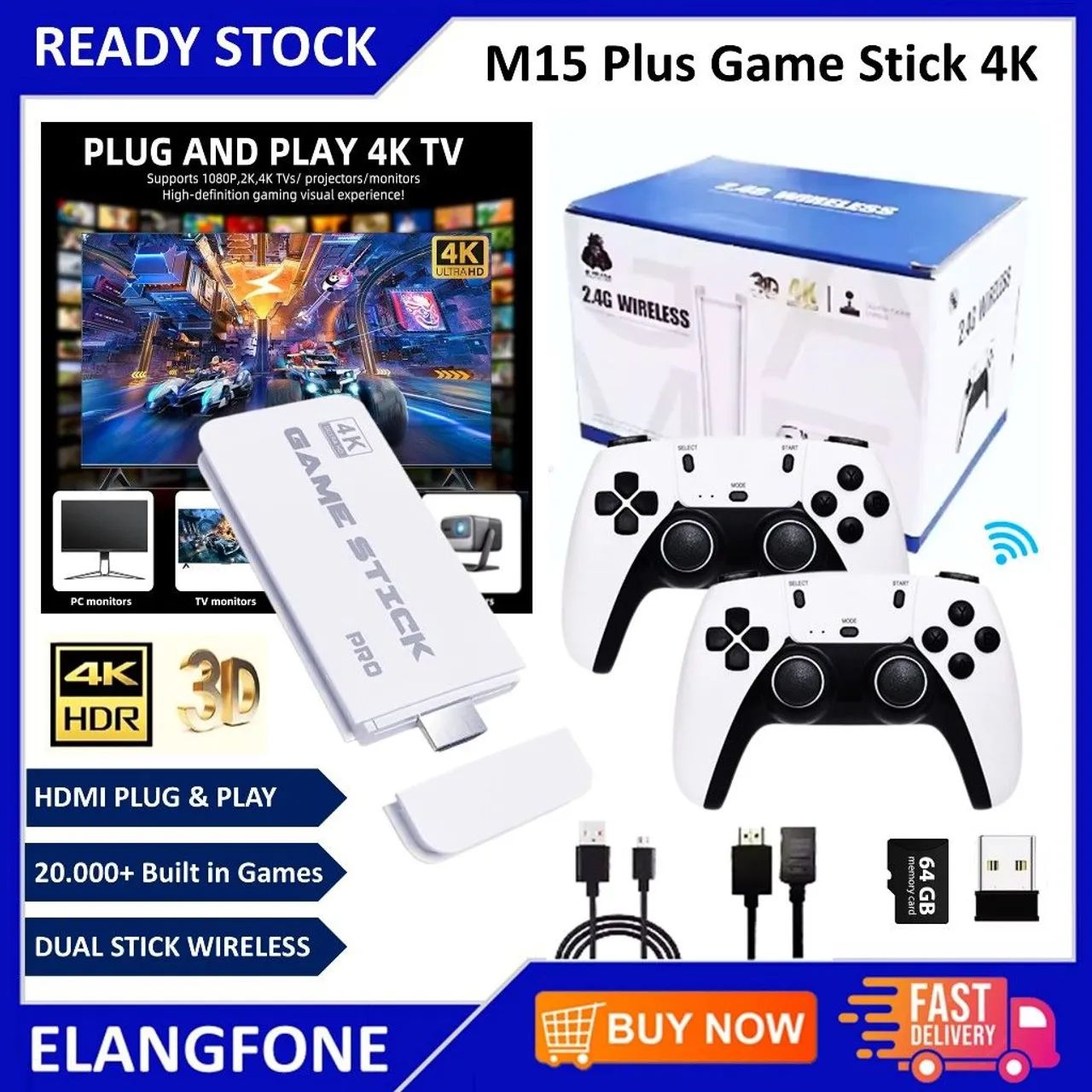 GAME STICK M15 PRO  - Foto 4