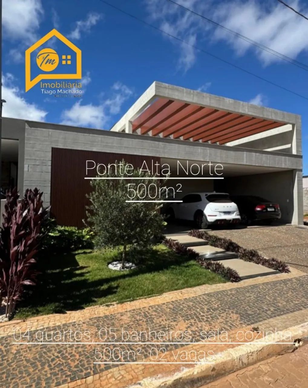Excelente casa com Ponte Alta Norte