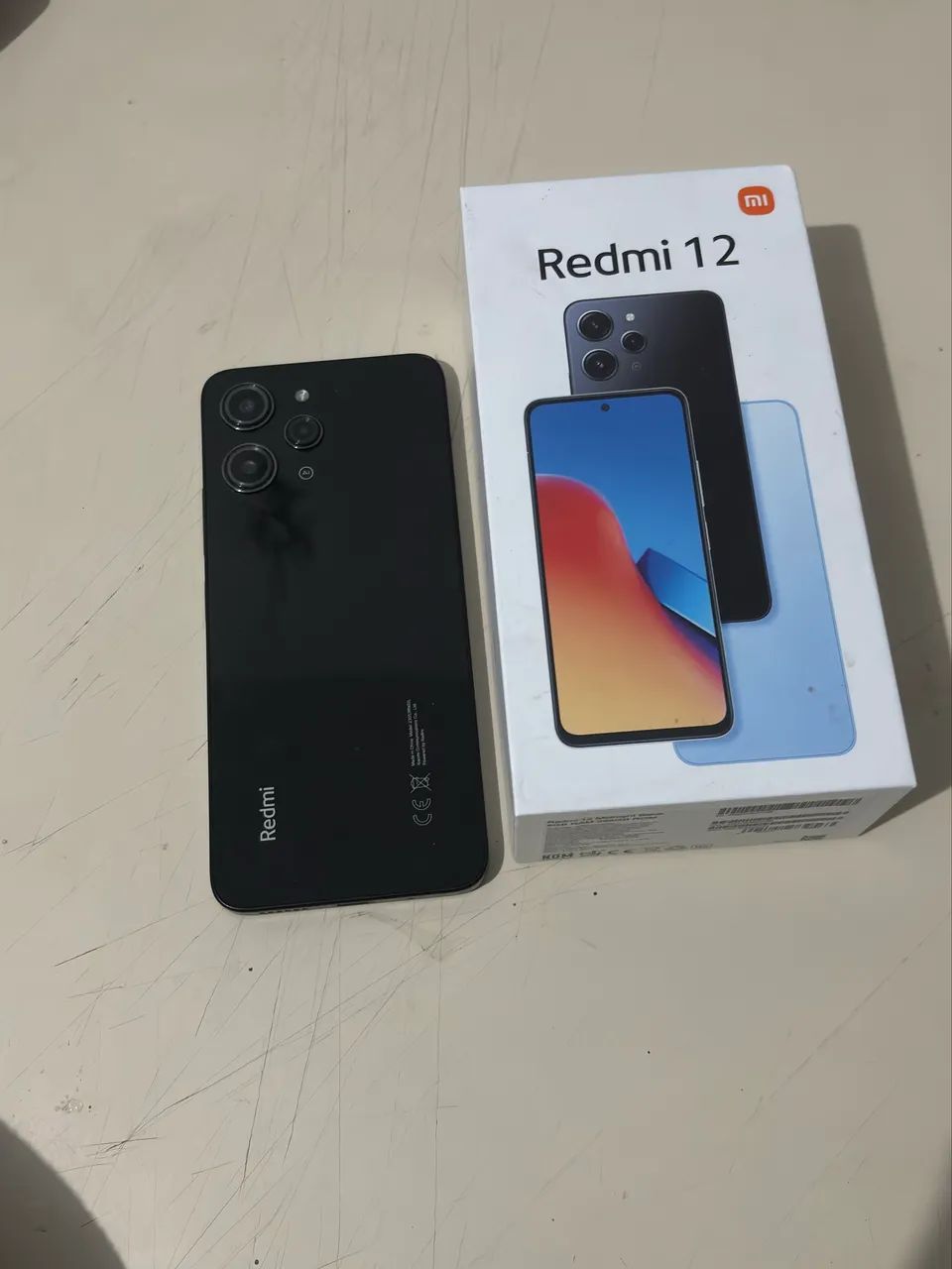 REDMI 12 MIDNIGHT BLACK 8GB RAM 256GB - Foto 2