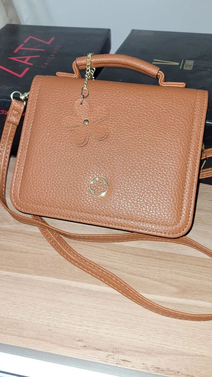 Bolsa nova, média linda e bem versátil . - Foto 2