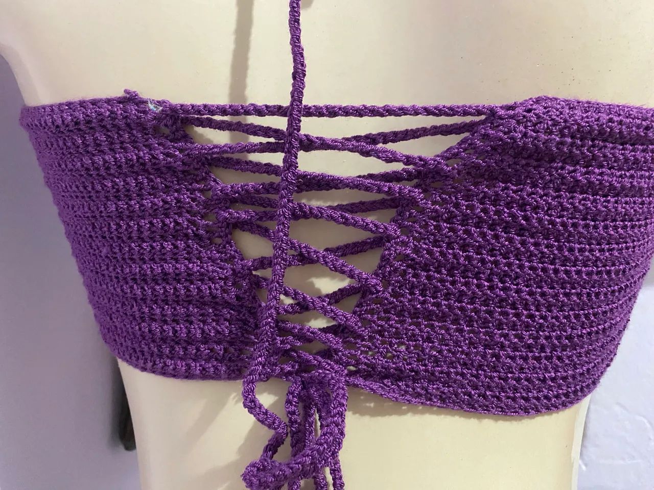 Cropped de crochet  - Foto 3