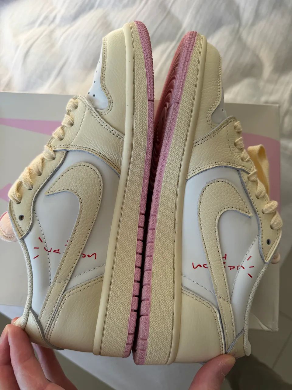Tenis jordan travis scott shy pink - Foto 5