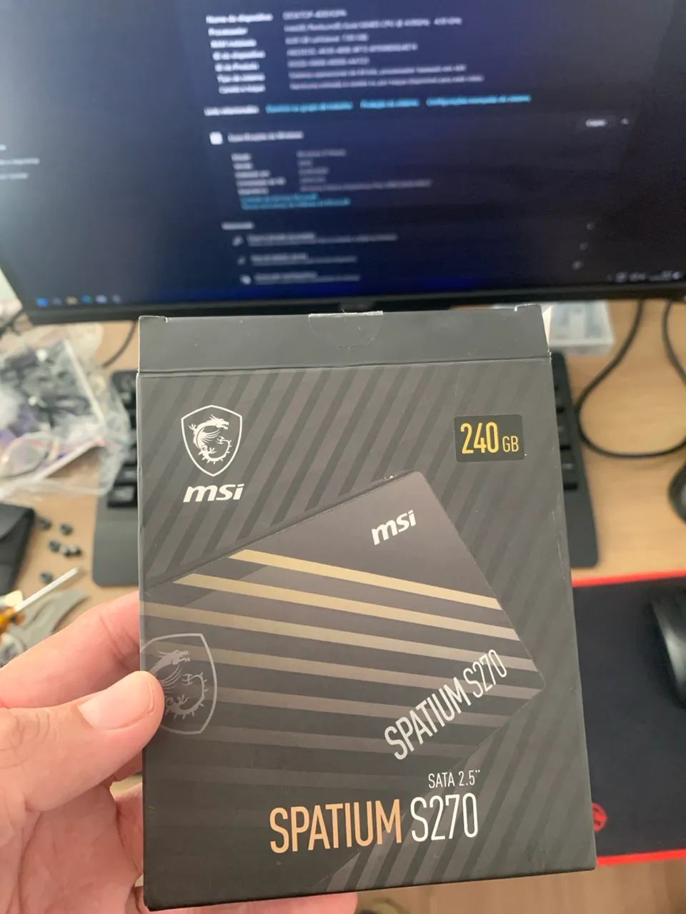 SSD MSI Spatium S270 240GB