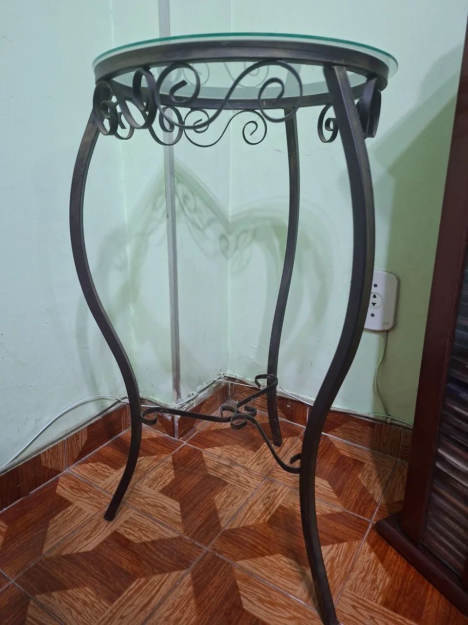 Vendo mesa de vidro média  - Foto 4