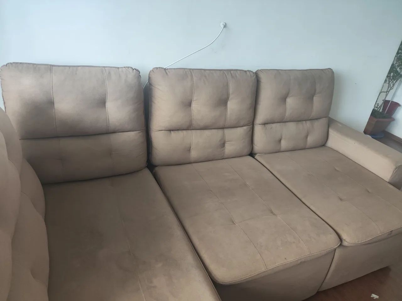 Sofá retrátil em L - Foto 3